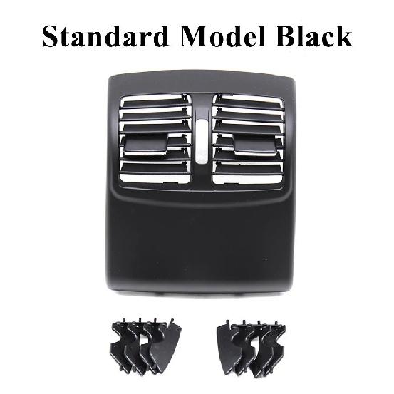Car Rear Air Conditioner AC Vent Grille Outlet Frame Cover For Mercedes Benz W212 E Class Sedan E200 E260 E280 E300 2009-2011