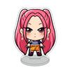 1 шт. Акриловая фигурка-подставка K-POP Аниме 10 см, 2D, для спальни, гостиной, кухни, декора стола. Идеальный подарок