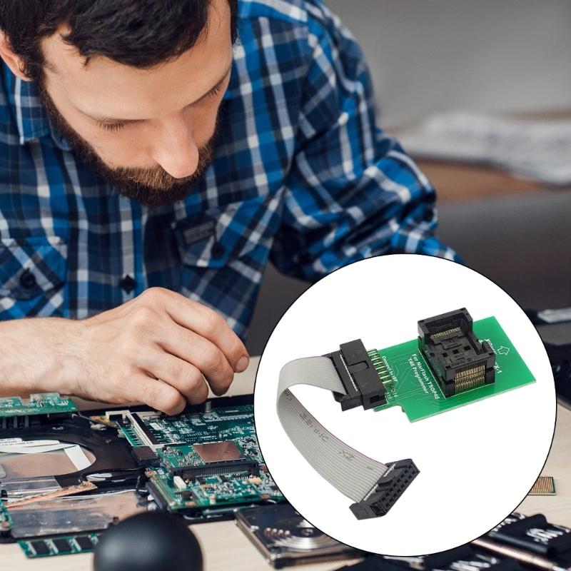 Безопасное шифрование Адаптер ADP_F48_EX-1 для программатора T48 для надежного восстановления данных и обновления прошивки