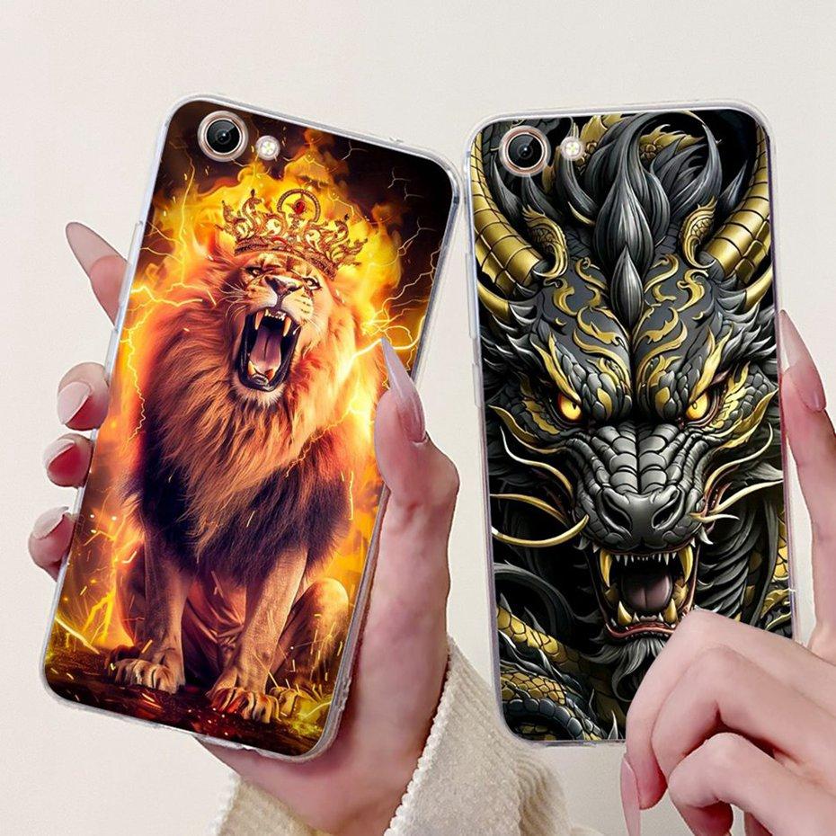 Новый дизайн чехла для телефона Vivo Y71 Y71i Y71A Прозрачная задняя крышка из ТПУ для Vivo 1724 1801 1801i Y71 Y 71i 4G Мягкие силиконовые чехлы