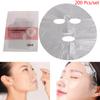 200 шт. Полнолицевая маска для очистки лица Пластиковая пленка Бумага Одноразовый инструмент для красоты лица
