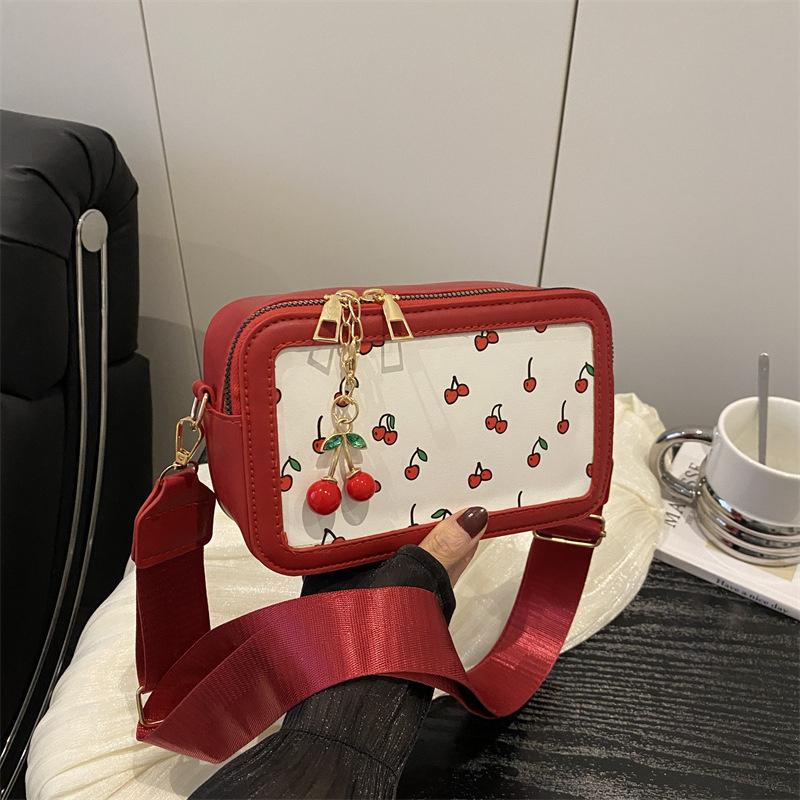 Летняя Новая Стильная Маленькая Квадратная Сумка Модная Простая Стильная Повседневная Сумка Через Плечо Квадратная Сумка Кошелек