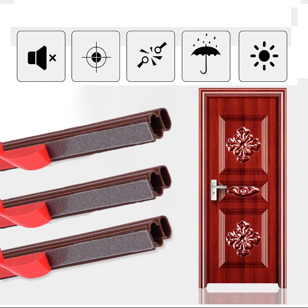 Самоклеящиеся уплотнительные полосы для защиты от непогоды для входной двери, уплотнительные полосы для оконных щелей, инструмент для изоляции двери