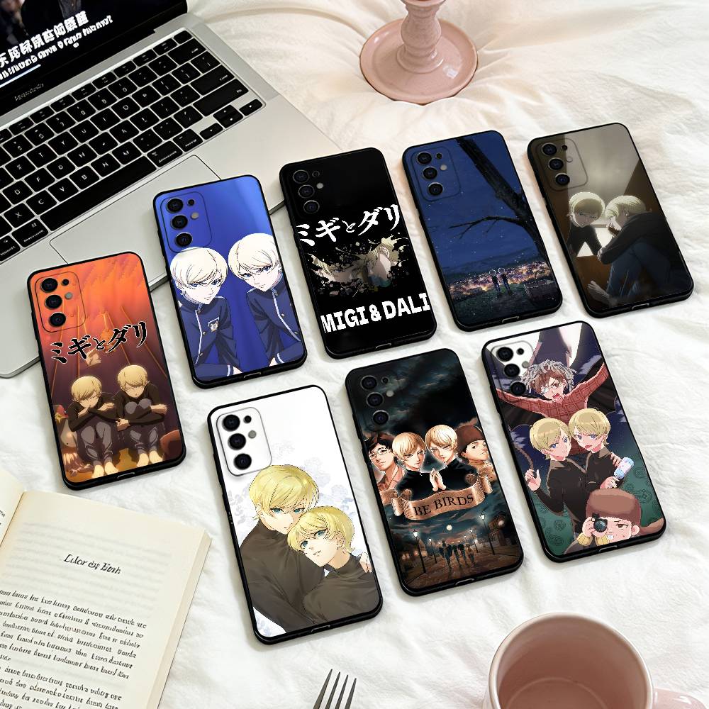 Чехол для телефона Аниме M-Migi to Dali Для Samsung S25,24,23,22,30,21,10,9,Ultra,Plus,Lite,FE,4,5 G Мягкий Черный Чехол