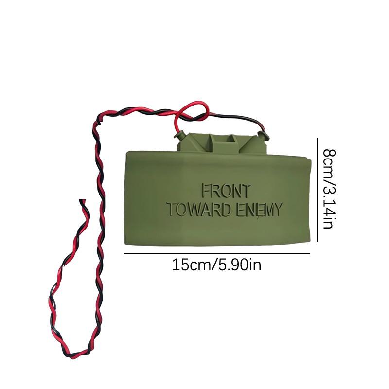 Кольцо Cam Claymore Mine Дверной звонок Поддельные Мины Реквизит Не беспокоить Дверной звонок Розыгрыш Дверной звонок Шутник Вещи Для Взрослых, Шутка Подарки