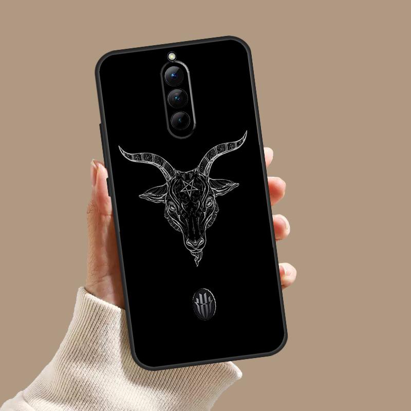 Чехол-череп барана скелет ужас для ZTE Nubia Red Magic 11 10S 9S 8S 8 9 10 Pro Plus 6 7 6S 7S Pro 5G 6R 10 Air