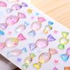 Fun Fantasy Cartoon Stickers Bronzing 3D Environmental Protection Mobile Phone Diary Handbook Sticker Material Children Gifts