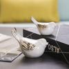 Креативные скандинавские фигурки животных, деревенские украшения, поделки, подарок, керамические белые птицы для сказочного сада, миниатюрные