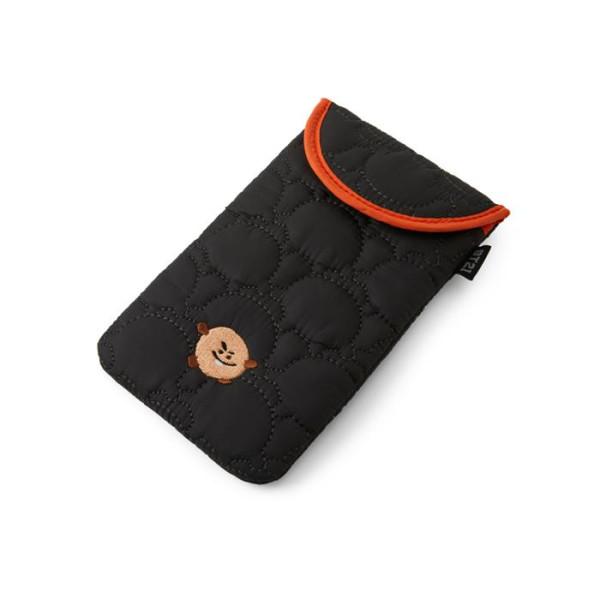 LINE FRIENDS BT21 SHOOKY Winter Quilted Multi Pouch