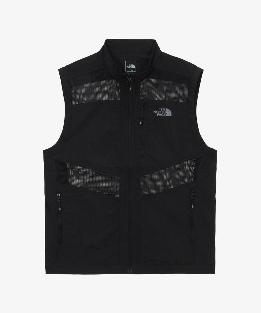 The North Face Nv5Vs00A Мужская сетчатая жилетка для рыбалки Черная
