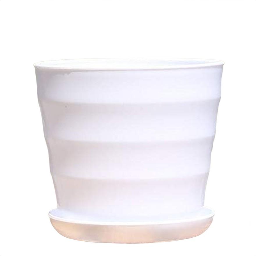 Горшок для цветов с дренажом Имитация цветочных горшков Стильные кашпо