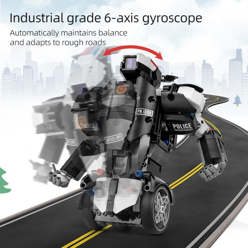 MOULD KING 13114 Technical STEM Toys Intelligent Robot Building Blocks Remote Control Robot Bricks Toys for Kids Birthday Gifts