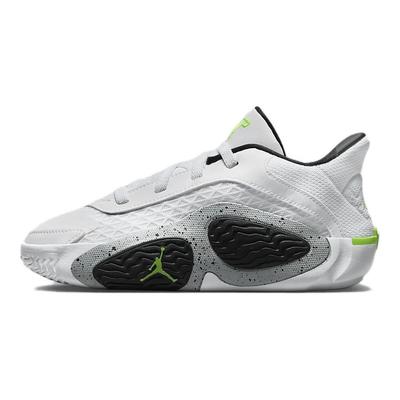 Кроссовки Air Tatum 2 PS Neon Детские Белые Черные Волчье-серые FJ6460-100