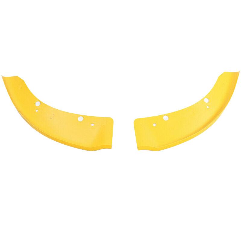 Pair Fits For 2015-2022 Dodge Charger SRT Scat Pack Front Bumper Lip Splitter Protector QS1