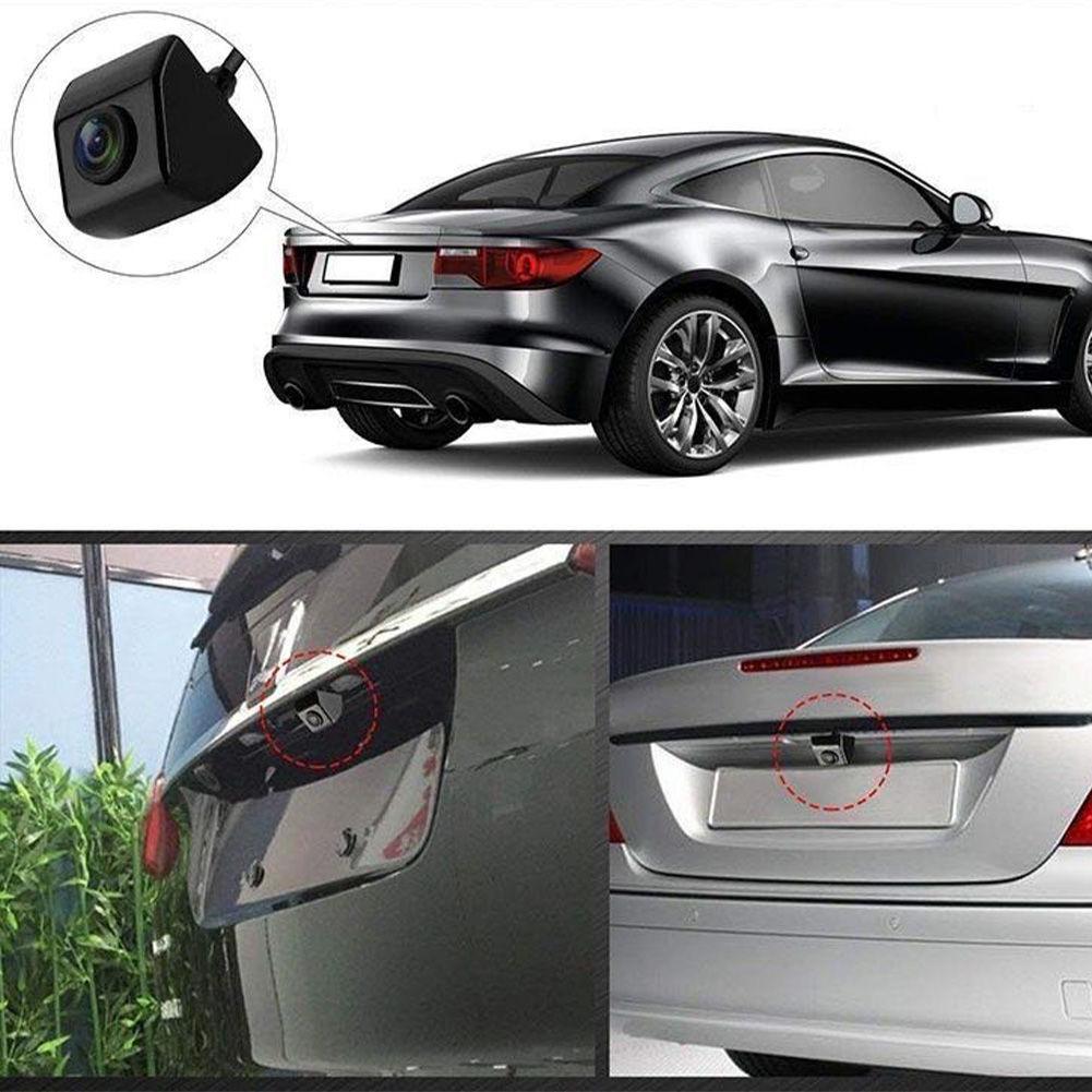 Камера заднего вида автомобиля CVBS 1080P Full HD Камера заднего вида 170° Широкий угол Ночное видение Объектив «рыбий глаз» Камера заднего вида автомобиля