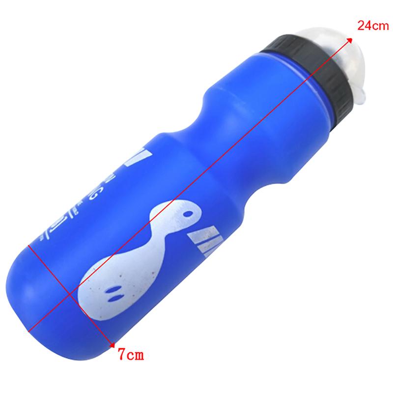 750Ml Outdoor Hiking Bike Bicycle Cycling Drink Jug Water Bottle W/ Dust Cover