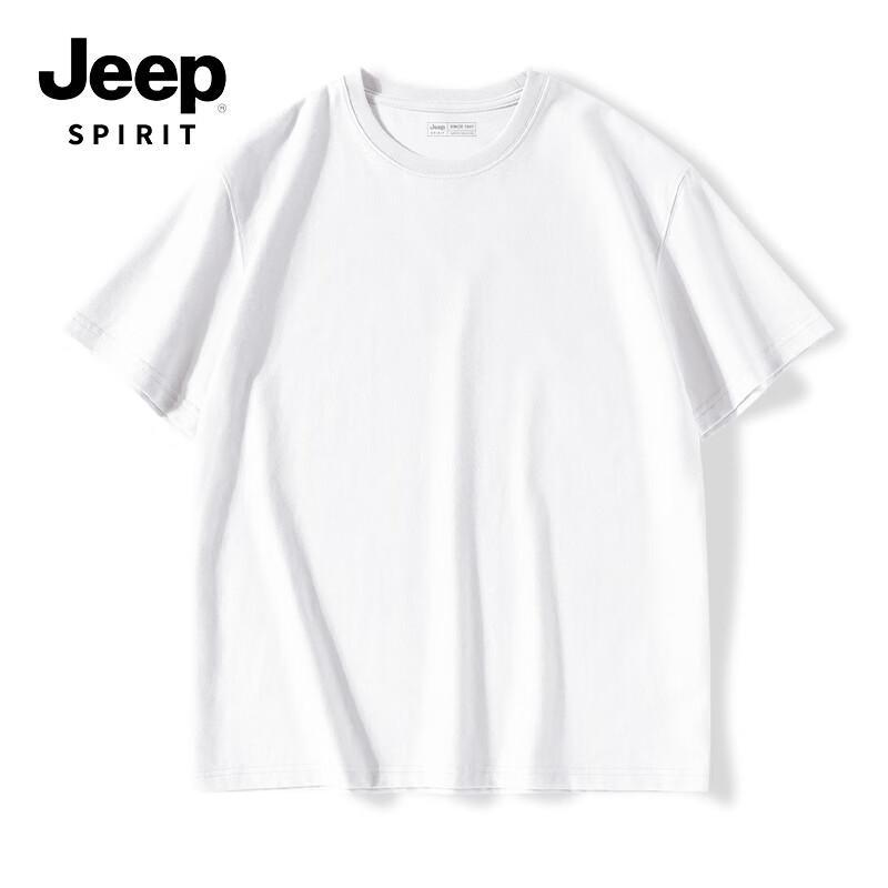 Мужская хлопковая футболка JEEP SPIRIT 220 г/м² свободного кроя