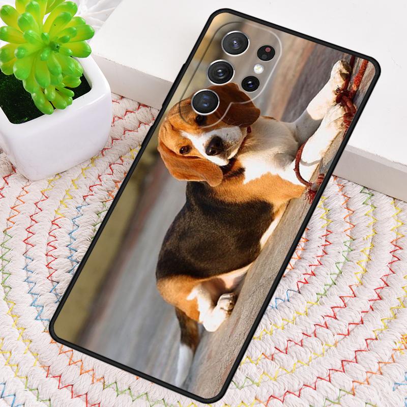 Бигль Собака Милый Щенок Щенки Чехол для Телефона для Samsung Galaxy note 10 pro S26 Ultra S23 S24 FE S25 S21 S22 PLUS ударопрочный Чехол