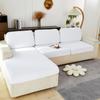 Jacquard Fabric Sofa Seat Cover For Living Room Removable Solid Colors Couch Slipcover Thicken Elastic Furniture Protector