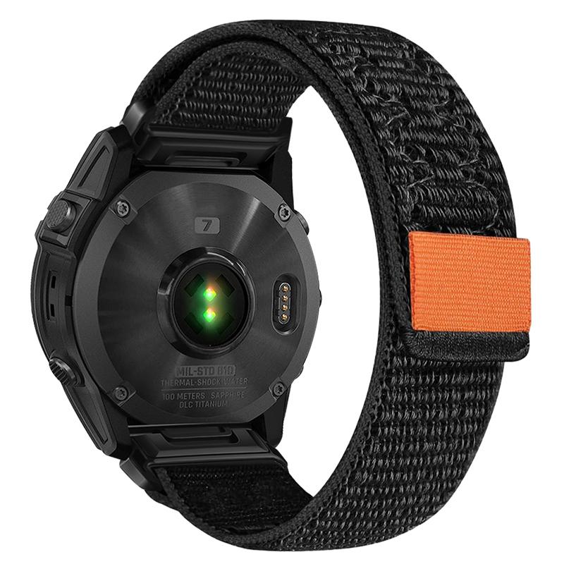 Для Garmin Fenix 7/Forerunner 965/955/945/935 Нейлоновый ремешок для часов 22 мм