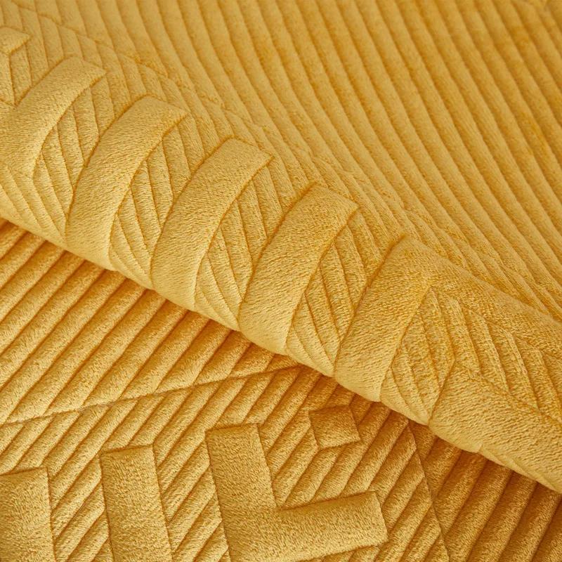 Winter Quilted Sofa Cushion Dutch Velvet Sofa Cushion Modern Simple Thickeneding Non-Slip Sofa Cushion Light Luxury Couch Cover