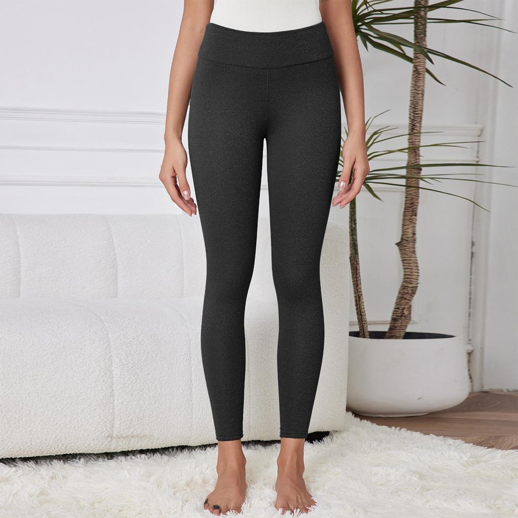 Женские утепленные леггинсы-основа с флисовой подкладкой