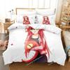 Комплект постельного белья Monster Musume Single Twin Full Queen King Size Bed Set Adult Kids Bedroom Duvet Cover Sets 3D Anime Bed Sheet Set
