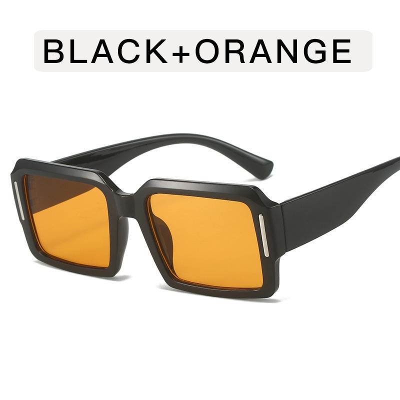 Женские солнцезащитные очки квадратной формы, европейско-американский стиль, защита от УФ-лучей, женские солнцезащитные очки, винтажные ретро мужские солнцезащитные очки