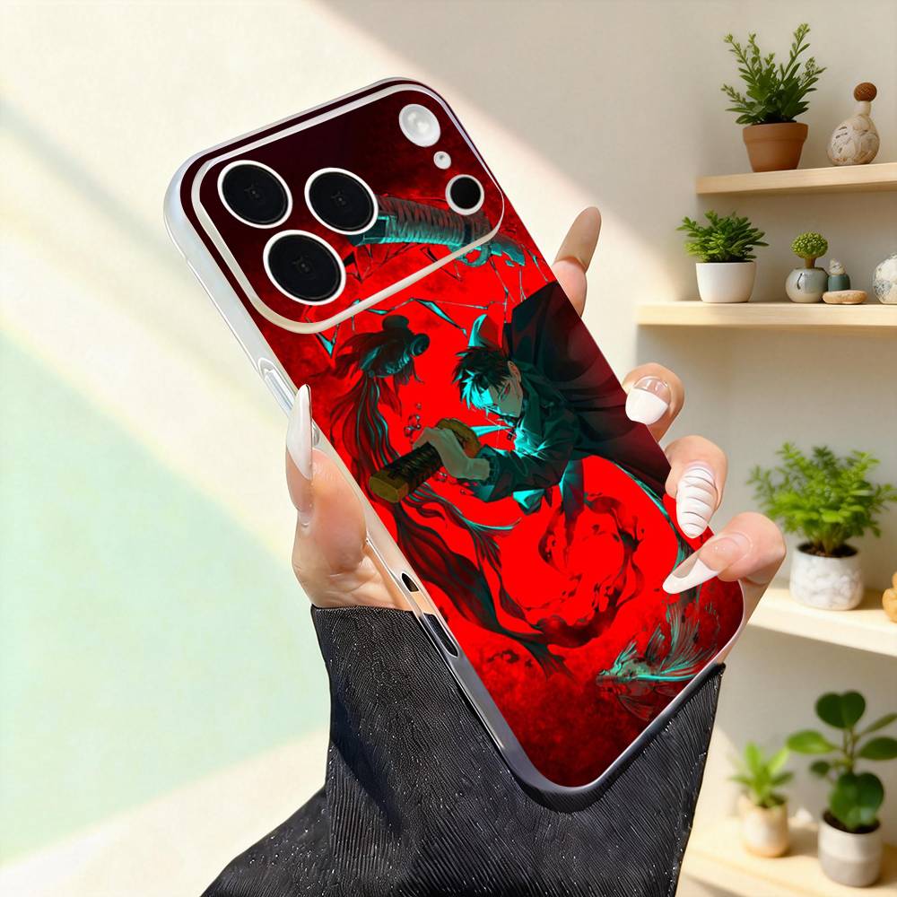 Чехол для телефона K-Kagurabachi Cool для iPhone 17,16,15,14,13,12,11,Pro,Max,Plus,Mini,SE4,E Магнитный для Magsafe Беспроводной