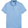 Polo Logo Вышитый Slim Fit Прямые брюки Короткий рукав Поло Рубашки Мужские Поло Рубашки Синяя 710704319-055