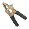Earth Wire Clamp 600A A-Shape Brass Welding Pliers for Secure Grounding in Shipyard Steel and Auto Fabrication