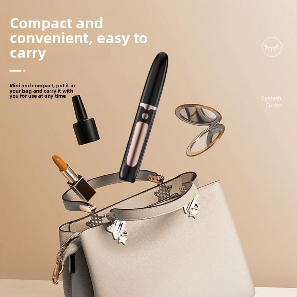 Защищенный от ожогов нагреваемый керлер для ресниц, перезаряжаемое устройство для завивки ресниц для женщин и девушек
