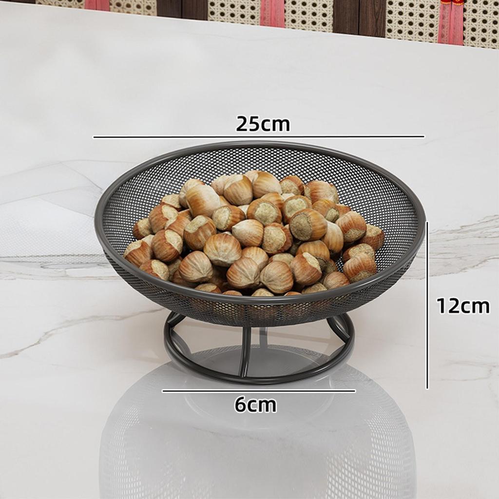 Pedestal fruit bowl basket, footed plate, dish, party organizer, serving tray,