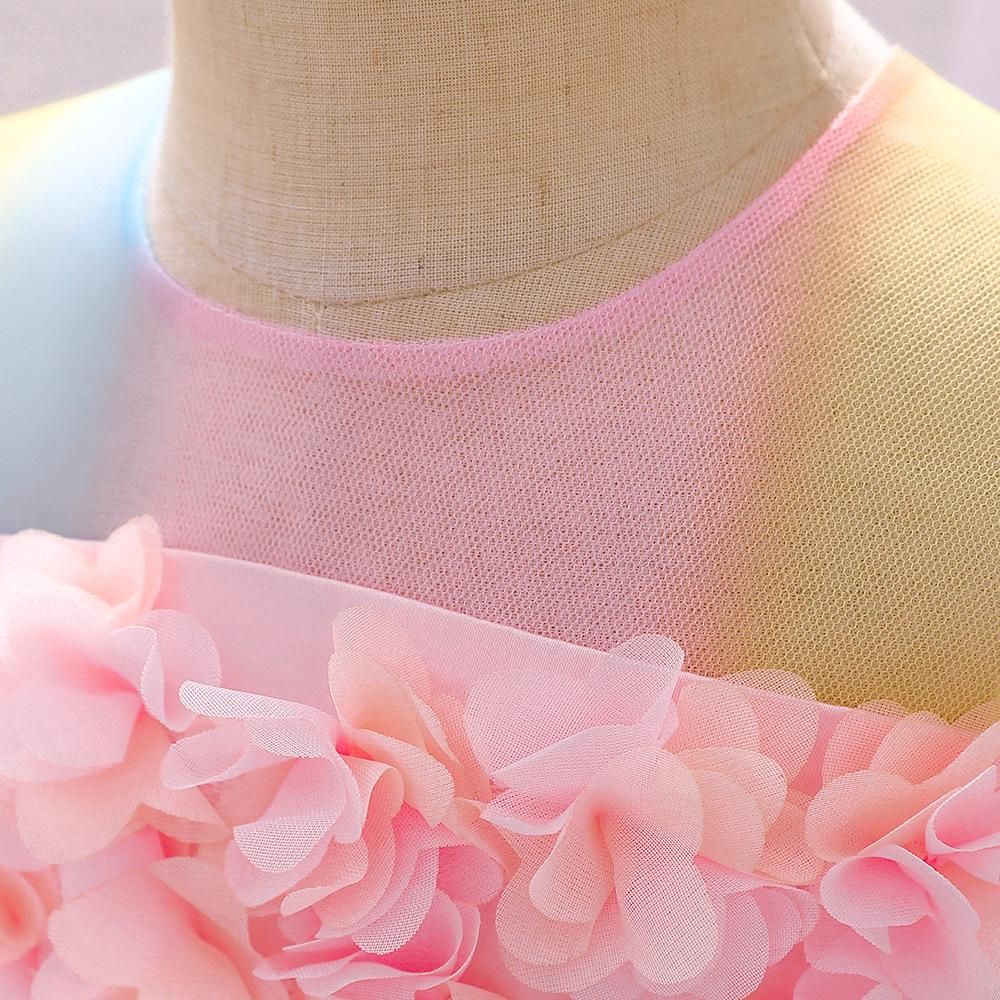 Европейское и американское платье принцессы для маленькой девочки на день рождения, свадьбу