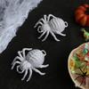 2/3/5Pcs Halloween Glowing Light Two-Color LED Design Spider Shape Night Light Portable Lightweight Halloween Decoration