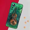 Music Violin Case For Xiaomi 14 13 11T 12T 13T Pro 12 Lite 12X POCO X3 X5 Pro X4 F4 M5 M5s F3 F5 Cover