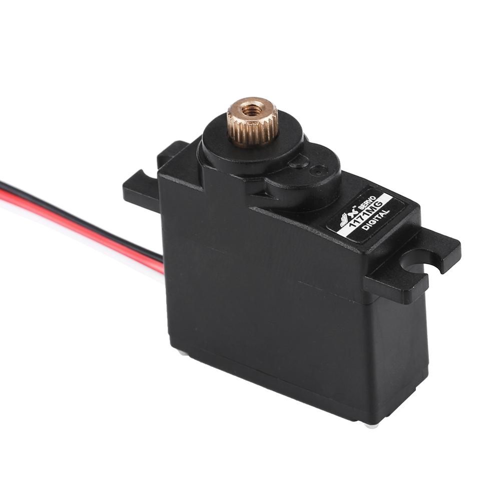 Digital Mini Micro Metal Gear Core 17g Analog Servo 4.8 6V for RC Fixed Wing Airplane