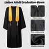 Graduation Cap And Gown 2024 Set With Tassel Honor Cord Graduation Stoles For High School College Bachelor