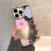 Стильные и универсальные зеркала для макияжа Чехол для телефона для IPhone 16 17E 17 16Pro 15 14 11 12 13 Pro Max Силиконовый противоударный чехол
