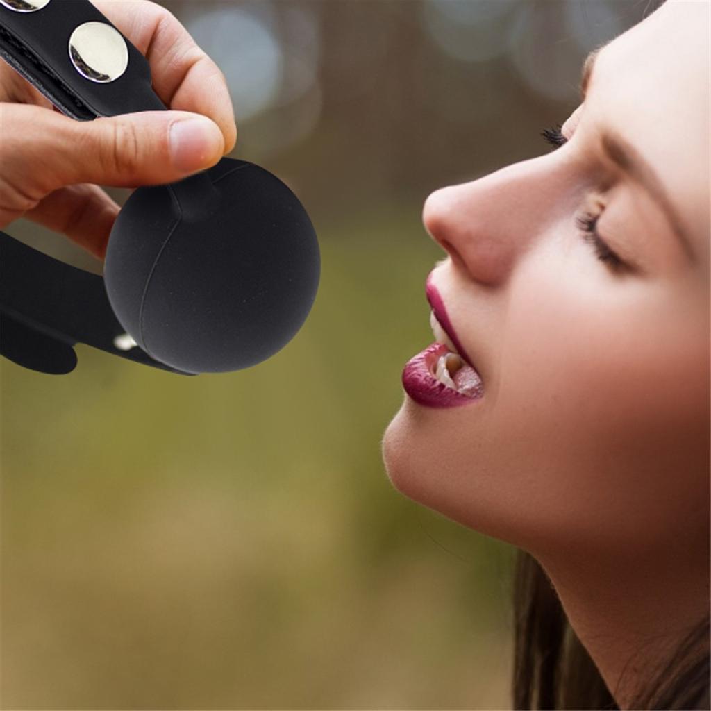 Рабские ремни, силиконовый шарик, кляп, SM, фетиш, ограничители рта, игрушка SM