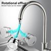 Удлинитель для смесителя Yousheng, вращающийся на 360 градусов, поворотный распылитель с 3 скоростями потока воды, поворотная головка для смесителя, насадка для смесителя