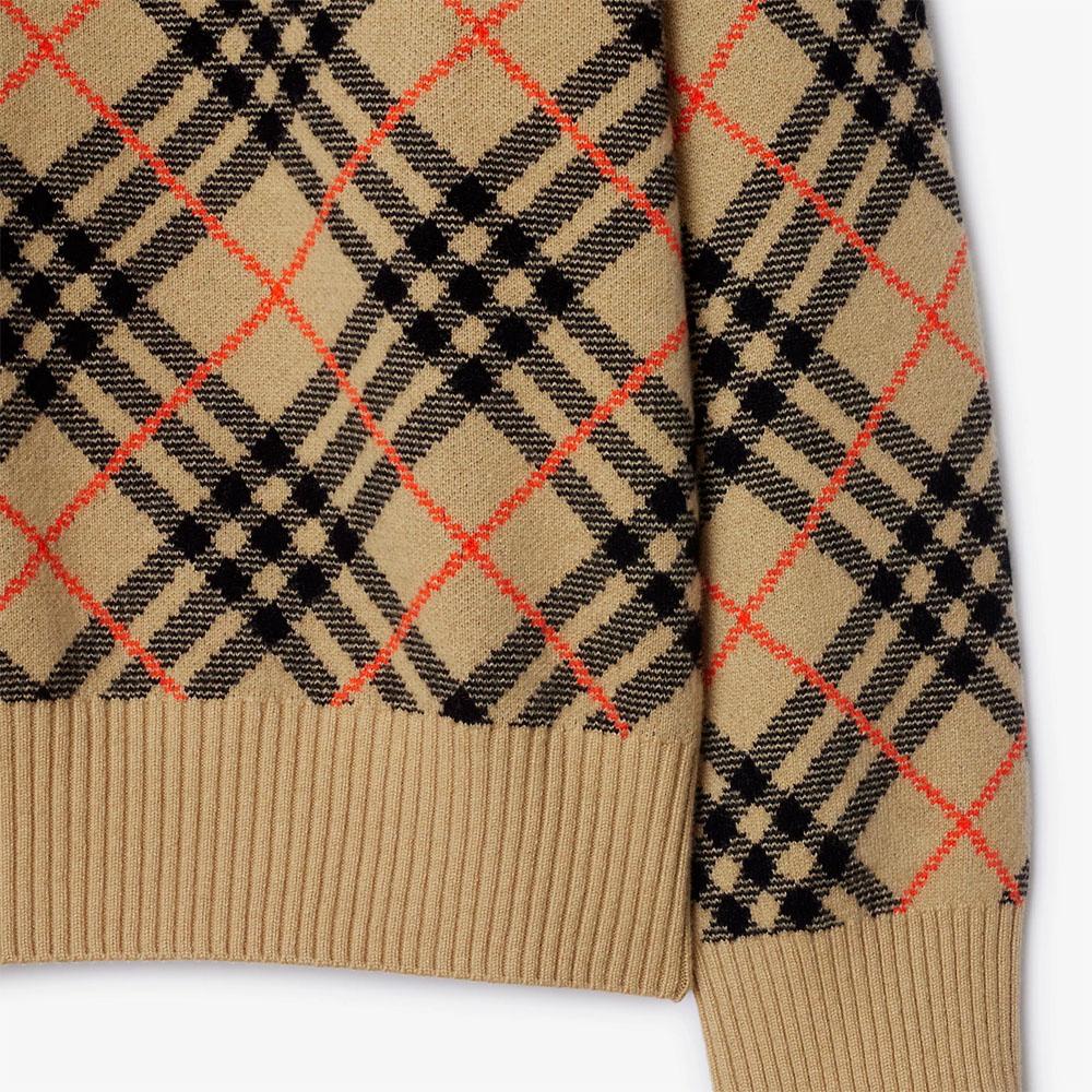 Burberry Cashmere Sweater Men's Sand 80986751