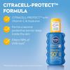 NIVEA SUN Protect & Moisture Sun Spray SPF 50+ (200ml), Moisturising Suncream Spray with Vitamin C and Hyaluron, Immediate UVA/UVB Protection, Fast