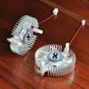 5V 12V Алюминиевый радиатор с вентилятором Радиатор CPU Графики 55 мм Охлаждающий вентилятор для корпуса ПК Ноутбука Компьютера Интерфейс 2.0 DIY Вентиляторы
