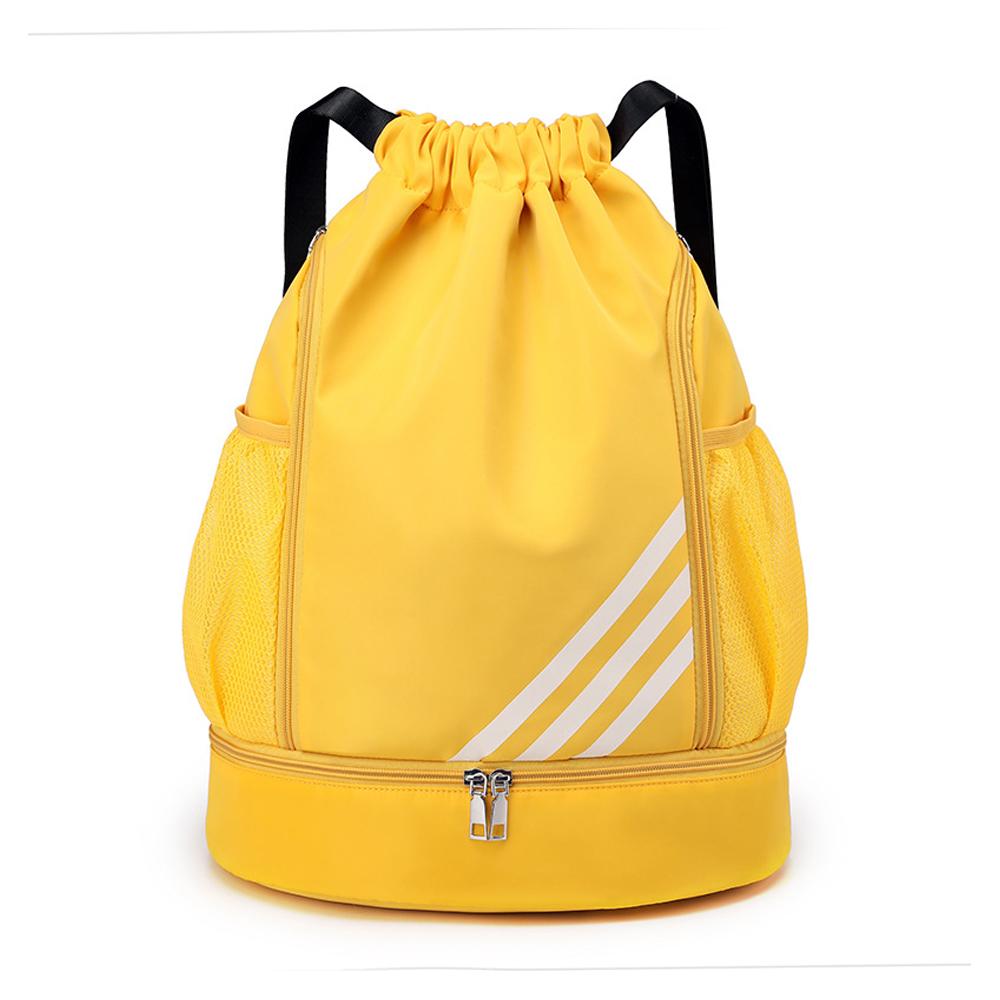 Outdoor Sports Balls Backpack Drawstring Bag Portable Oxford Cloth Basketball Football Organizing