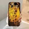 Starry Night Klimt Kiss Phone Case For iPhone 18 17 Air 16 15 14 13 12 11 Pro Max 12 13 mini 15 16 Plus 16e Cover Coque