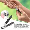 1/2Pcs Thick Nail Clippers for Ingrown Toenails Stainless Steel Wide Jaw Opening Nail Clippers for Tough Nails Seniors Adults