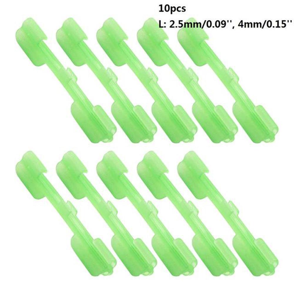 Fishing Rod Luminous Fishing Float Tip Clip Night Float Clip Fishing Glow Stick Light Stick Holder