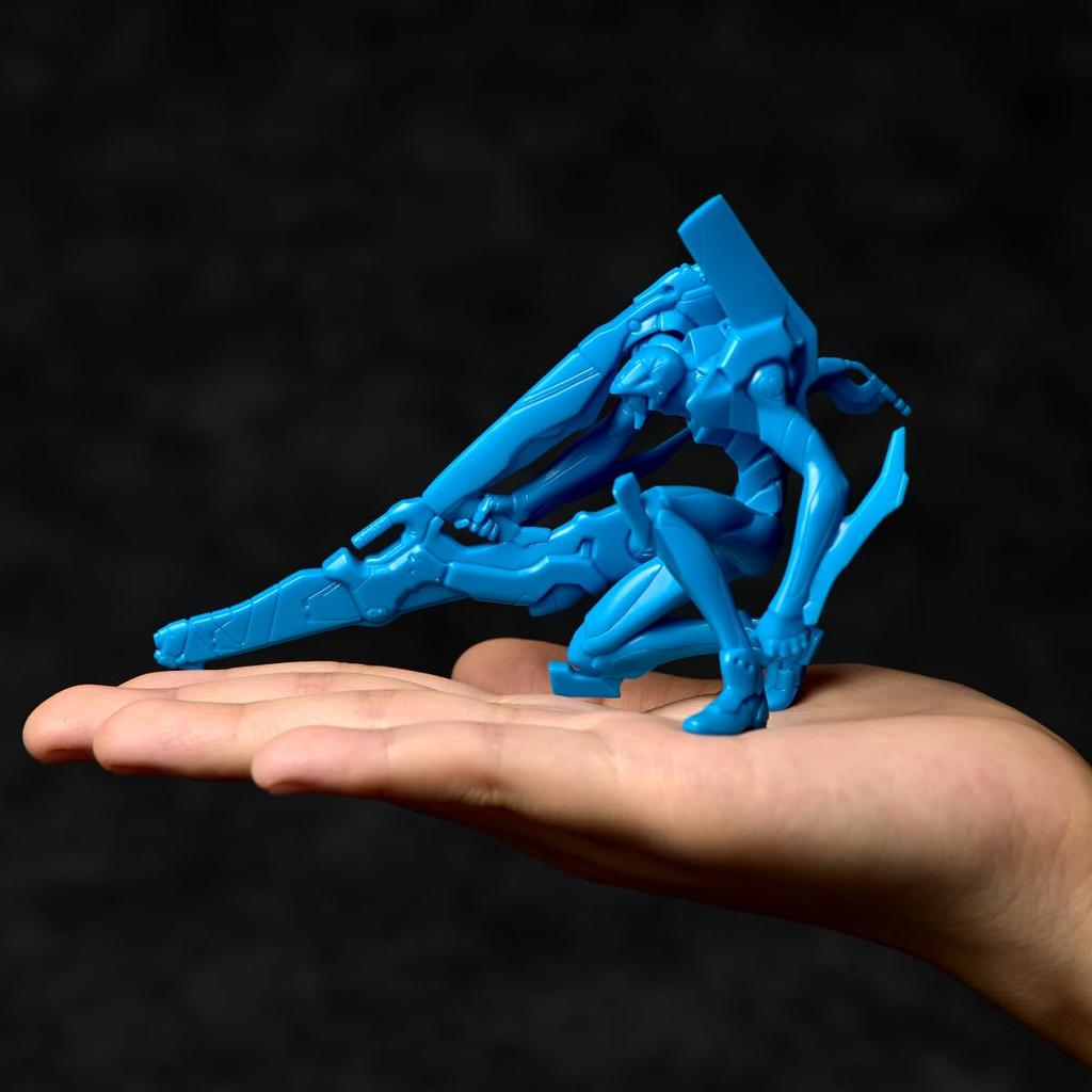 KAIYODO Artpla Sculpture Works Evangelion Initial Unit Second Unit Zero Unit Modified Interception 3rd New Tokyo City Non-Scale Unpainted Plastic