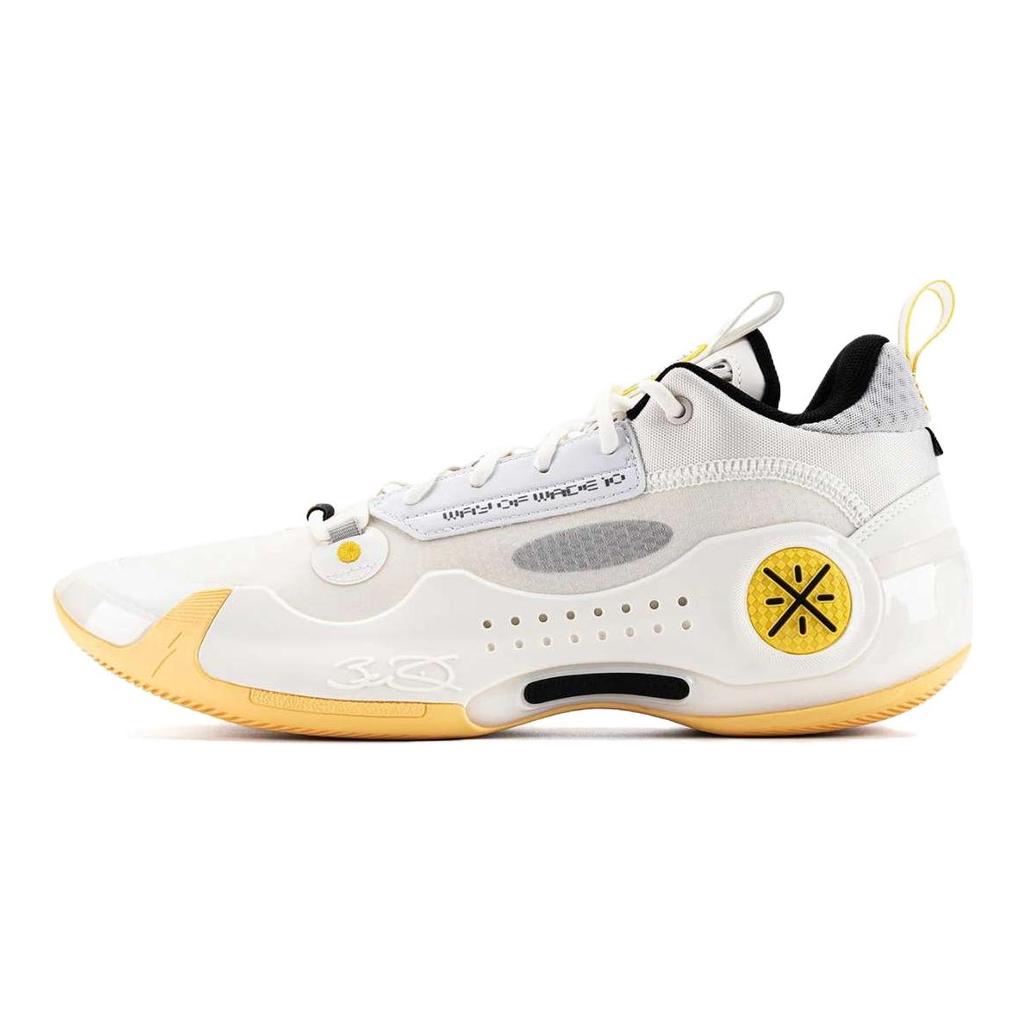 Li Ning WOW 10 Амортизирующие, износостойкие низкие мужские баскетбольные кроссовки ABAS083-37